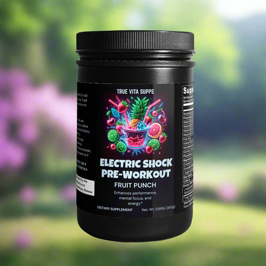 Electric Shock Pre-Workout Powder (Fruit Punch)